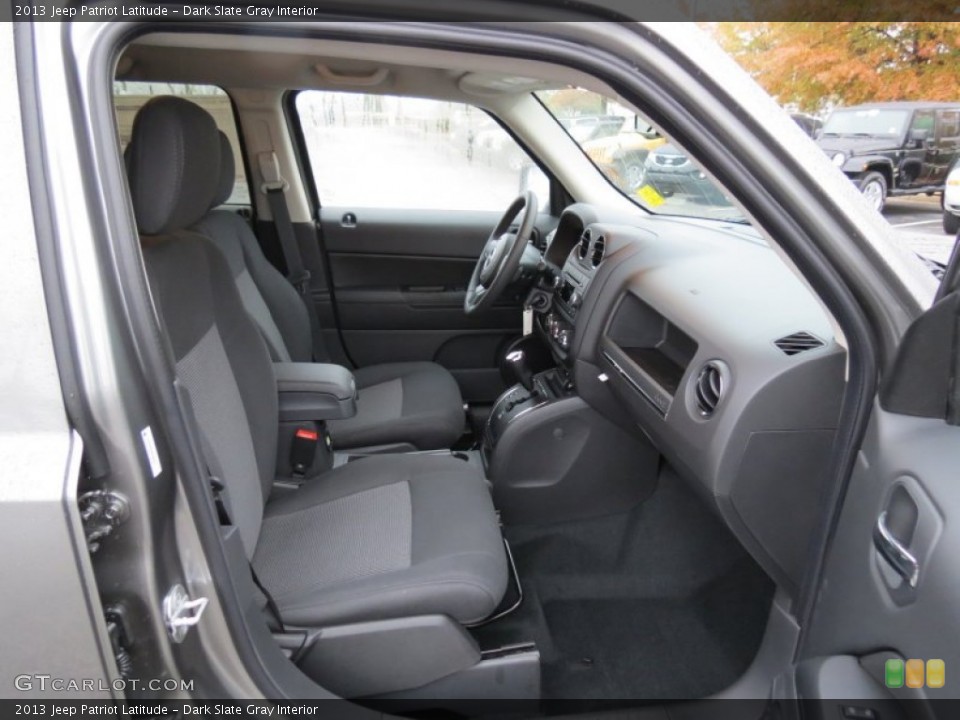 Dark Slate Gray Interior Photo for the 2013 Jeep Patriot Latitude #73625285