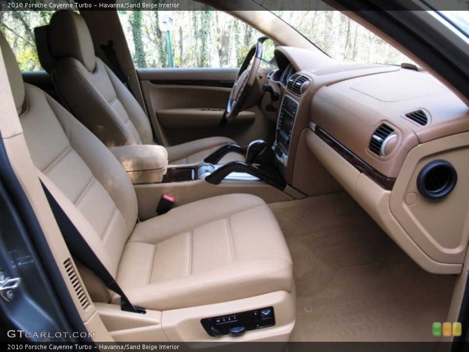 Havanna/Sand Beige Interior Front Seat for the 2010 Porsche Cayenne Turbo #73626632