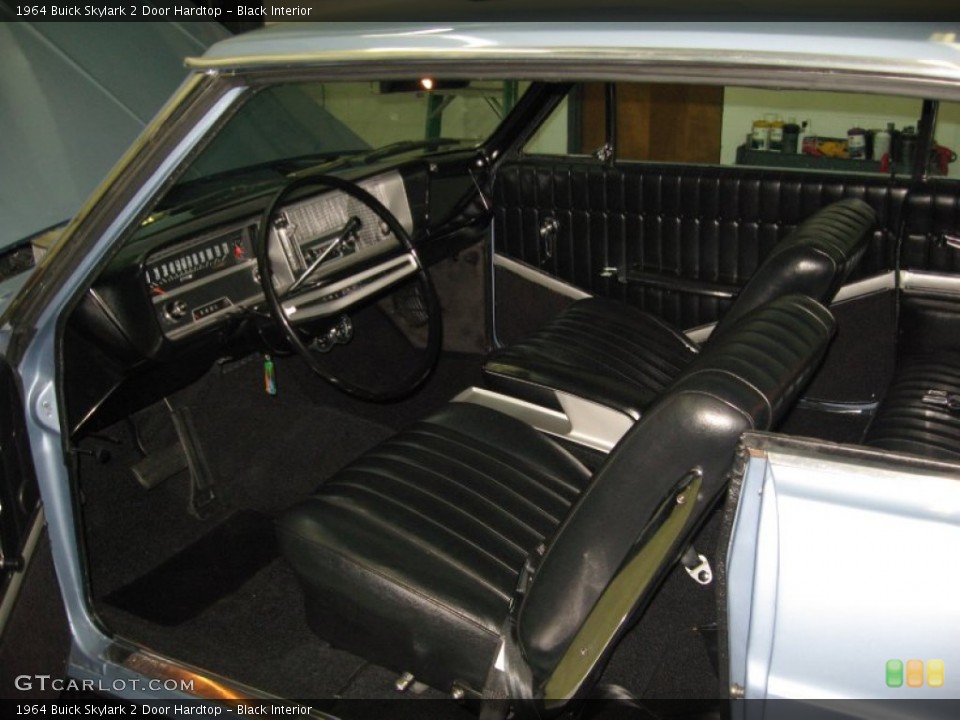 Black Interior Photo for the 1964 Buick Skylark 2 Door Hardtop #73626705
