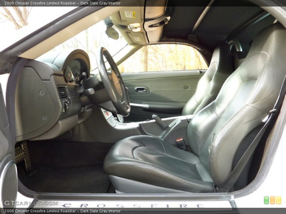 Dark Slate Gray Interior Photo for the 2006 Chrysler Crossfire Limited Roadster #73630238