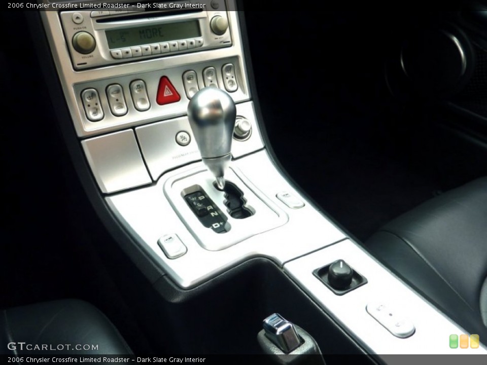 Dark Slate Gray Interior Transmission for the 2006 Chrysler Crossfire Limited Roadster #73630277