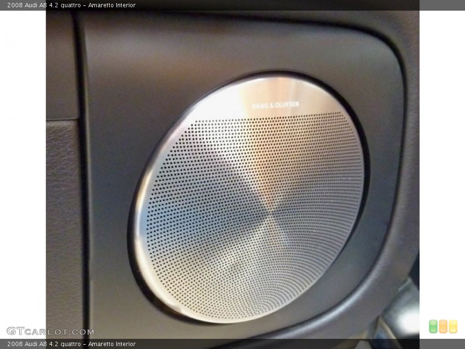 Amaretto Interior Audio System for the 2008 Audi A8 4.2 quattro #73630514