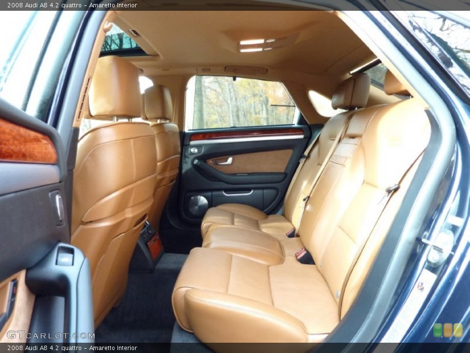 Amaretto Interior Rear Seat for the 2008 Audi A8 4.2 quattro #73630649
