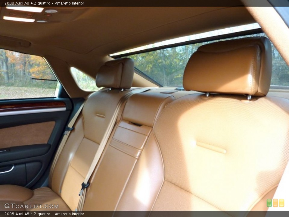 Amaretto Interior Rear Seat for the 2008 Audi A8 4.2 quattro #73630655