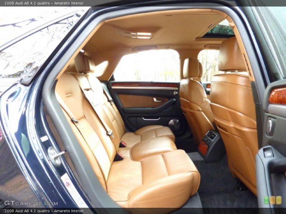 Amaretto Interior Rear Seat for the 2008 Audi A8 4.2 quattro #73630661