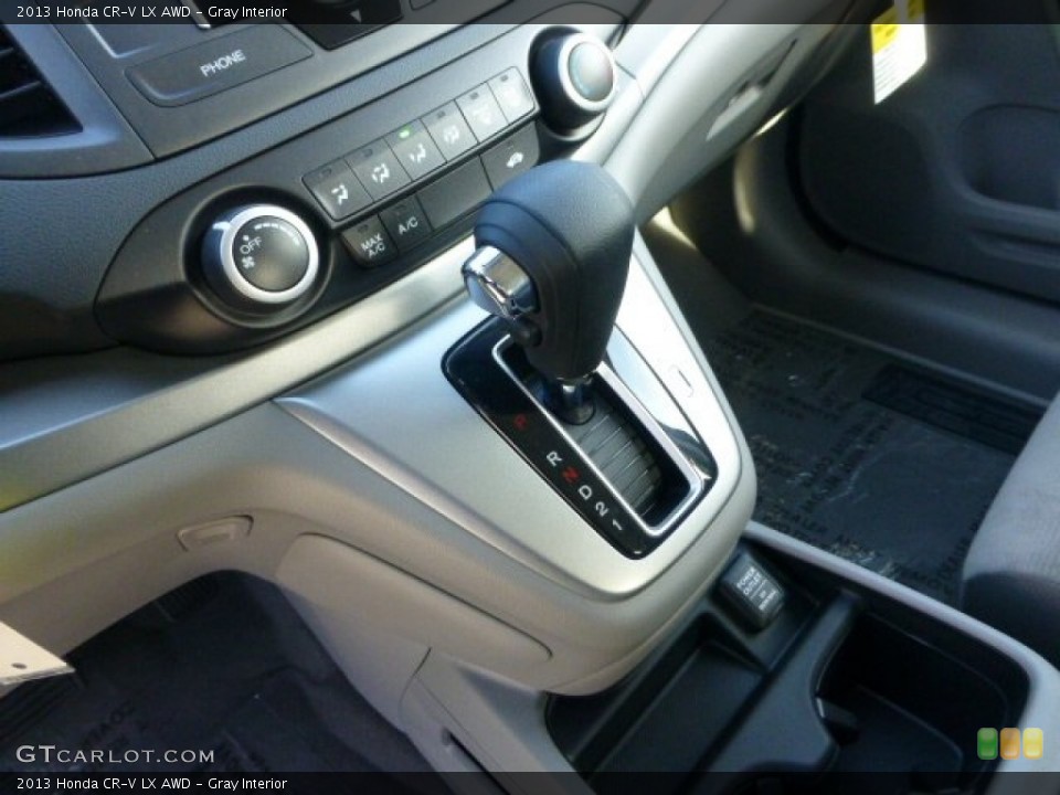 Gray Interior Transmission for the 2013 Honda CR-V LX AWD #73634175