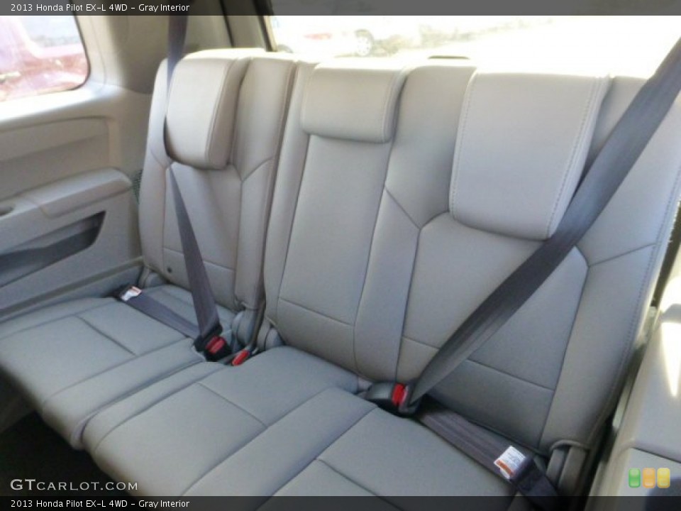 Gray Interior Rear Seat for the 2013 Honda Pilot EX-L 4WD #73634340