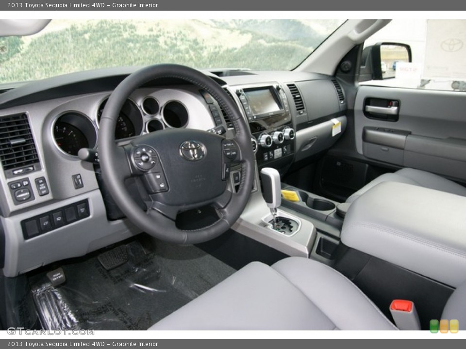 Graphite Interior Photo for the 2013 Toyota Sequoia Limited 4WD #73636257