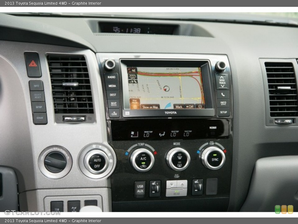 Graphite Interior Navigation for the 2013 Toyota Sequoia Limited 4WD #73636284