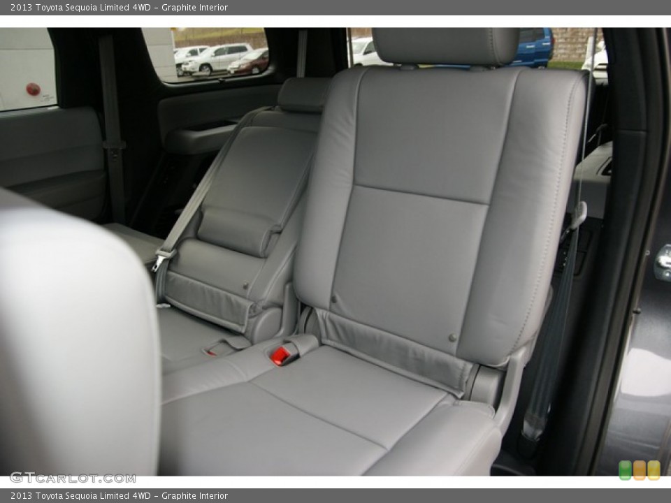 Graphite Interior Rear Seat for the 2013 Toyota Sequoia Limited 4WD #73636308