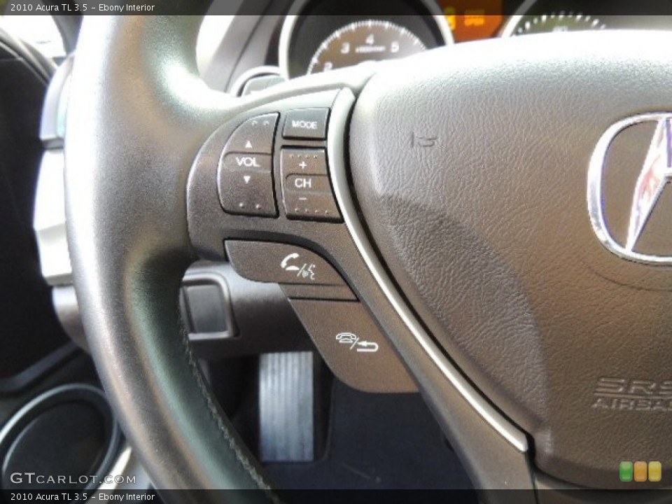 Ebony Interior Controls for the 2010 Acura TL 3.5 #73637865