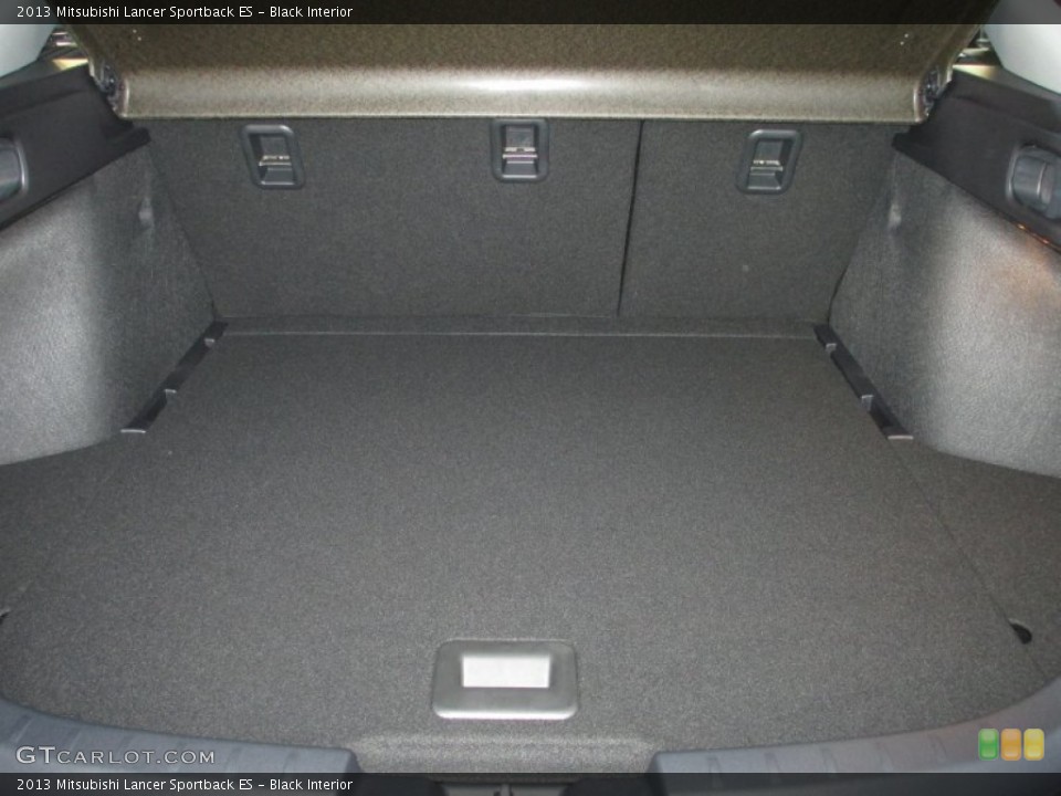 Black Interior Trunk for the 2013 Mitsubishi Lancer Sportback ES #73641498
