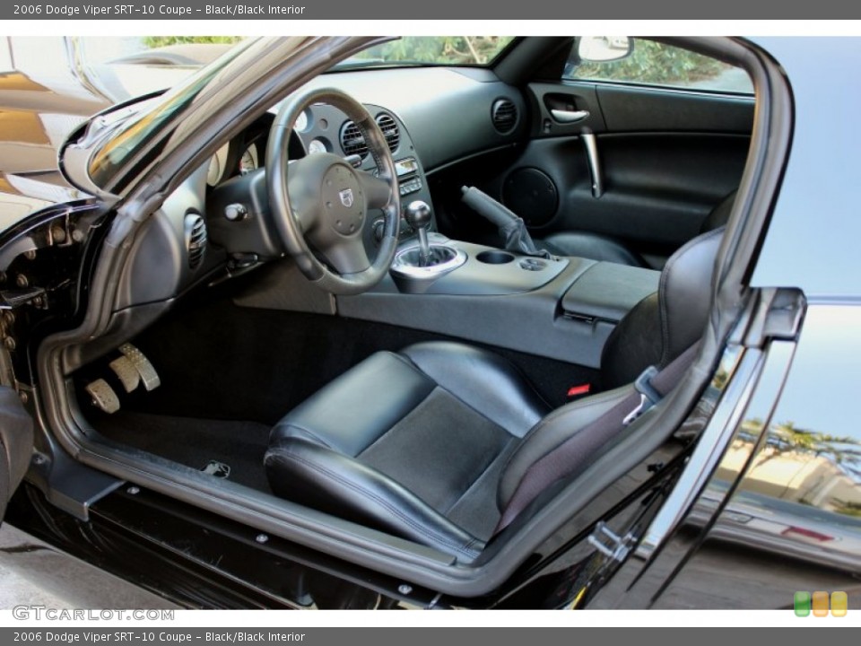 Black/Black Interior Prime Interior for the 2006 Dodge Viper SRT-10 Coupe #73644165