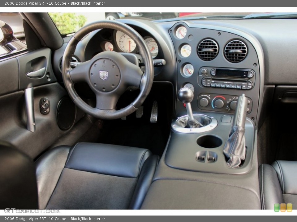Black/Black Interior Dashboard for the 2006 Dodge Viper SRT-10 Coupe #73644264