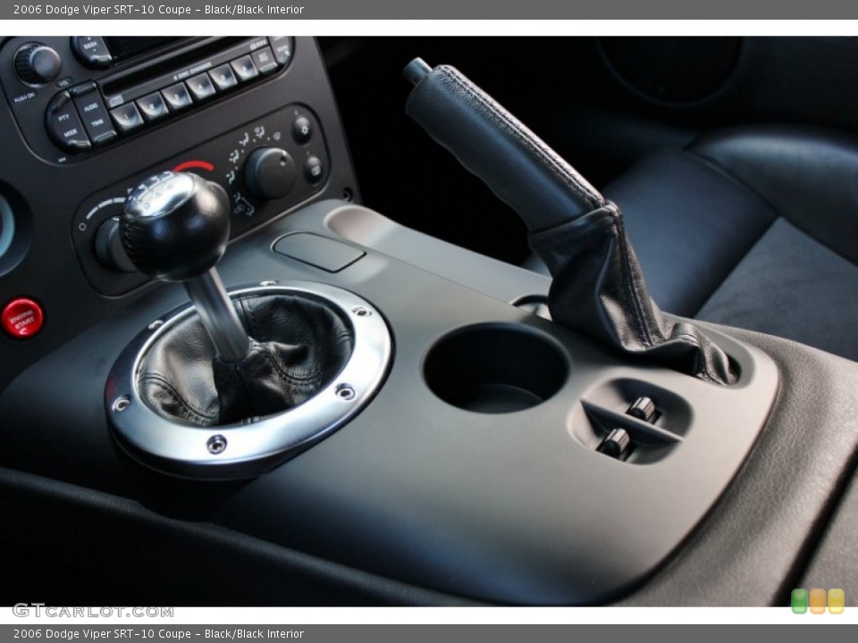 Black/Black Interior Transmission for the 2006 Dodge Viper SRT-10 Coupe #73644501