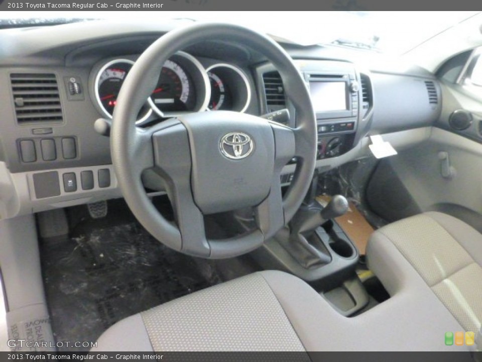 Graphite Interior Prime Interior for the 2013 Toyota Tacoma Regular Cab #73644564