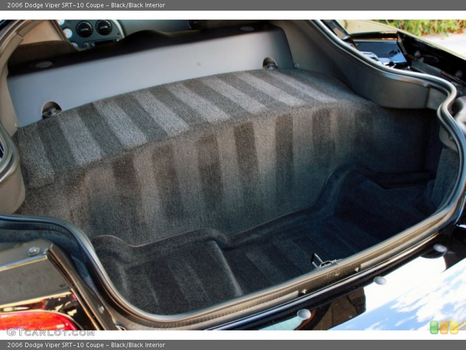 Black/Black Interior Trunk for the 2006 Dodge Viper SRT-10 Coupe #73644602