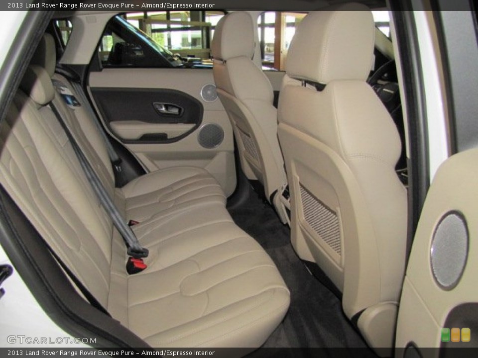 Almond/Espresso Interior Rear Seat for the 2013 Land Rover Range Rover Evoque Pure #73645032