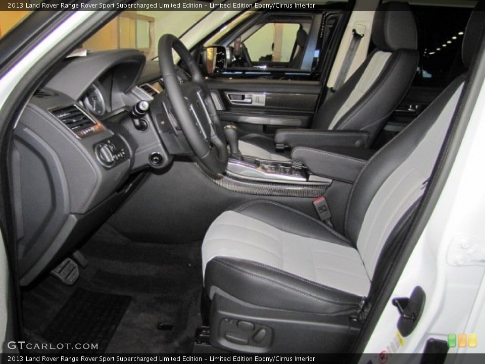 Limited Edition Ebony/Cirrus Interior Photo for the 2013 Land Rover Range Rover Sport Supercharged Limited Edition #73645199