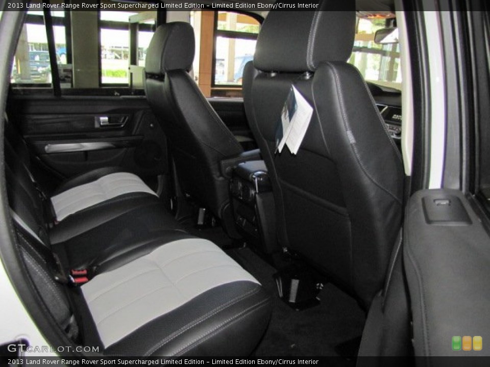Limited Edition Ebony/Cirrus Interior Photo for the 2013 Land Rover Range Rover Sport Supercharged Limited Edition #73645350