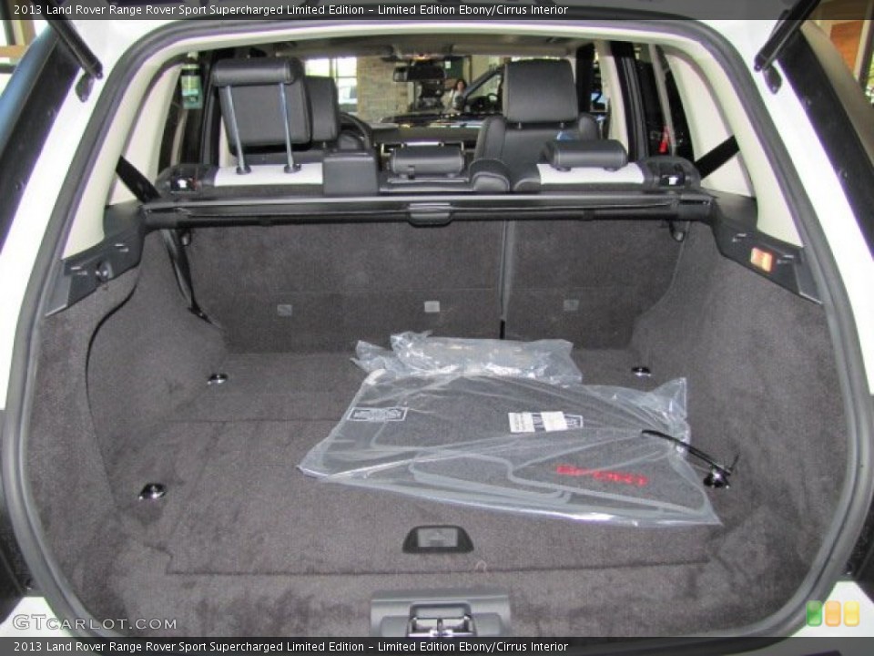 Limited Edition Ebony/Cirrus Interior Trunk for the 2013 Land Rover Range Rover Sport Supercharged Limited Edition #73645368
