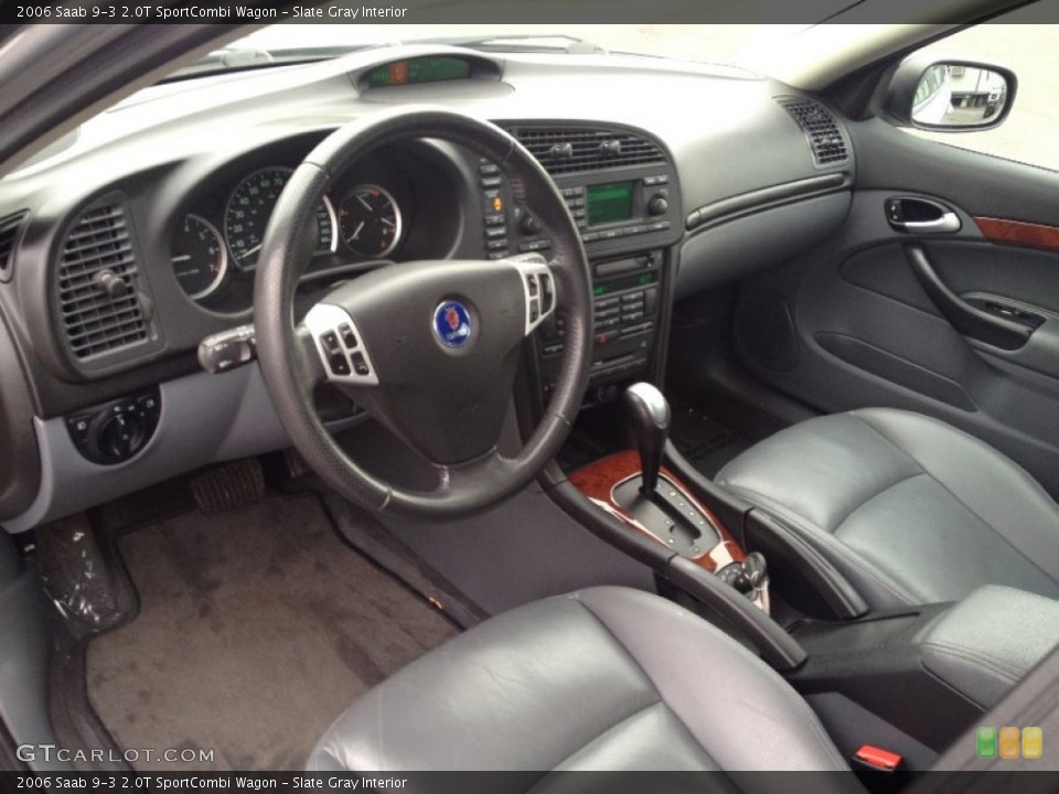 Slate Gray Interior Prime Interior for the 2006 Saab 9-3 2.0T SportCombi Wagon #73646628