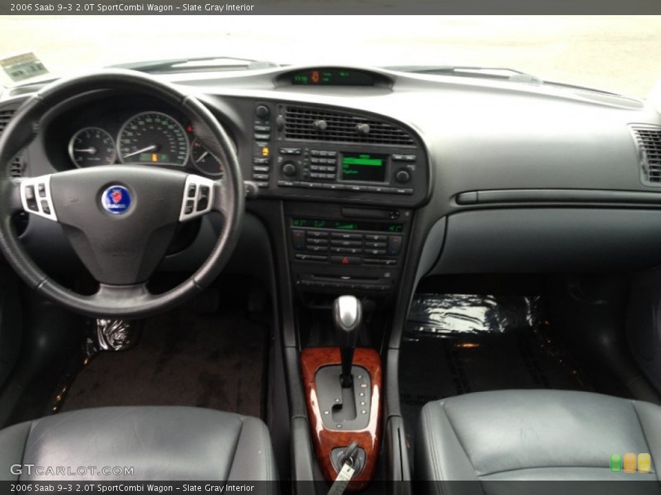 Slate Gray Interior Dashboard for the 2006 Saab 9-3 2.0T SportCombi Wagon #73646817
