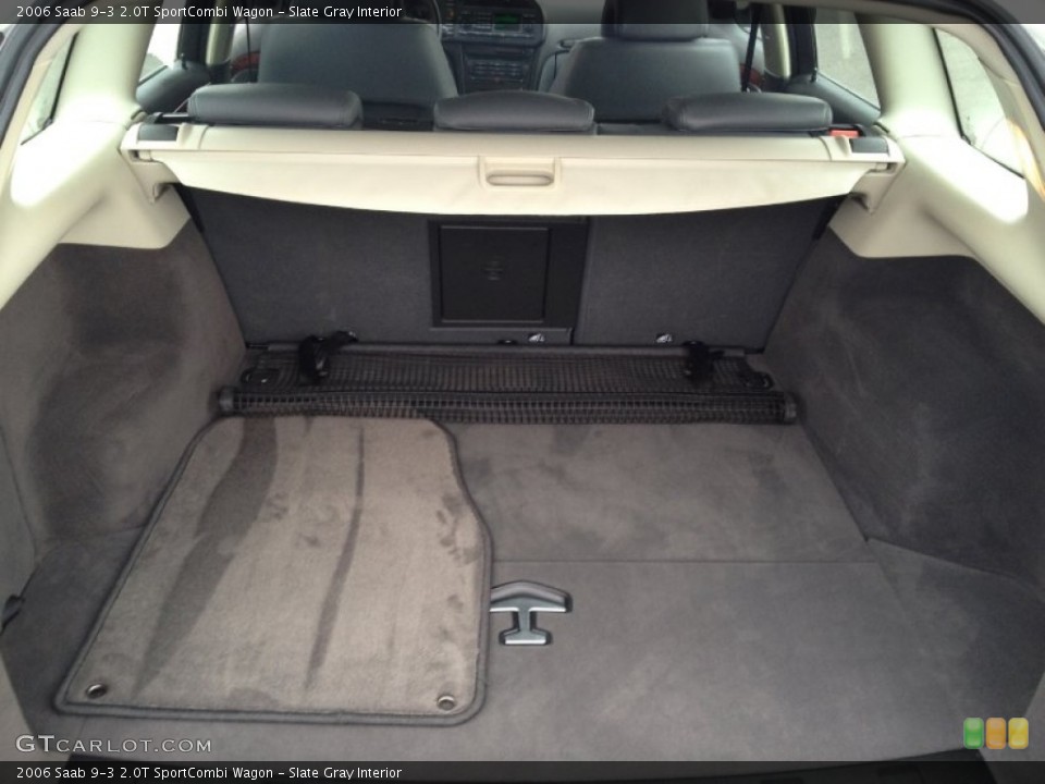 Slate Gray Interior Trunk for the 2006 Saab 9-3 2.0T SportCombi Wagon #73646856