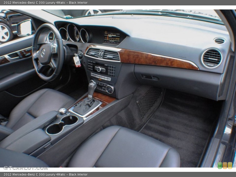Black Interior Photo for the 2012 Mercedes-Benz C 300 Luxury 4Matic #73648278