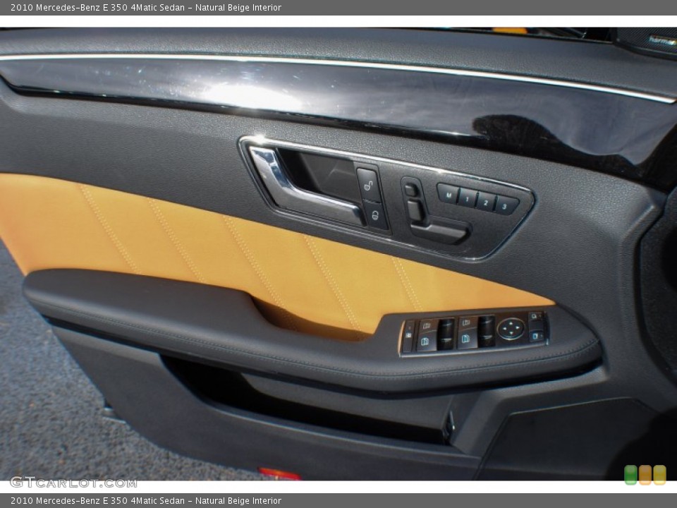 Natural Beige Interior Door Panel for the 2010 Mercedes-Benz E 350 4Matic Sedan #73649103