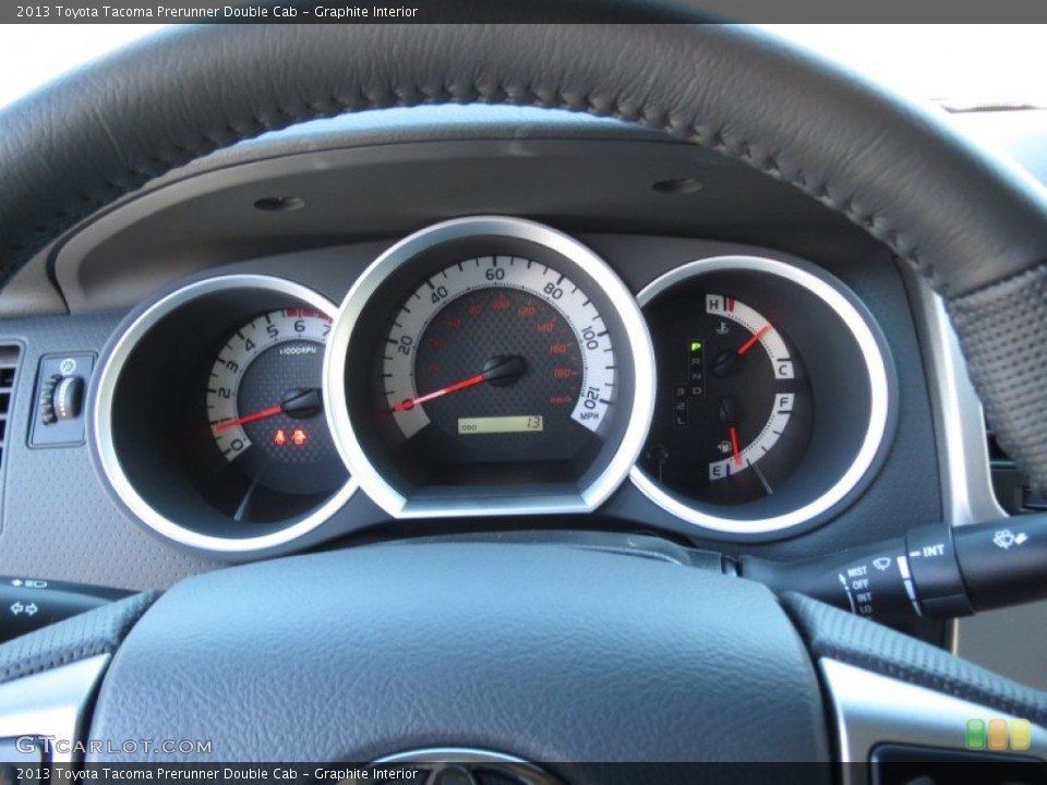 Graphite Interior Gauges for the 2013 Toyota Tacoma Prerunner Double Cab #73653271