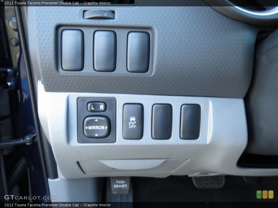 Graphite Interior Controls for the 2013 Toyota Tacoma Prerunner Double Cab #73653294