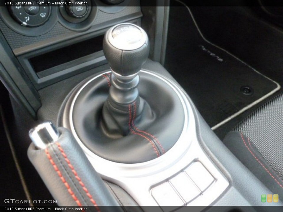 Black Cloth Interior Transmission for the 2013 Subaru BRZ Premium #73653720