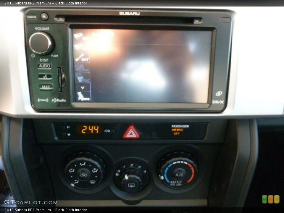 Black Cloth Interior Controls for the 2013 Subaru BRZ Premium #73653742