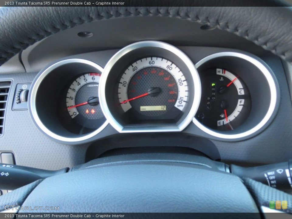 Graphite Interior Gauges for the 2013 Toyota Tacoma SR5 Prerunner Double Cab #73653951