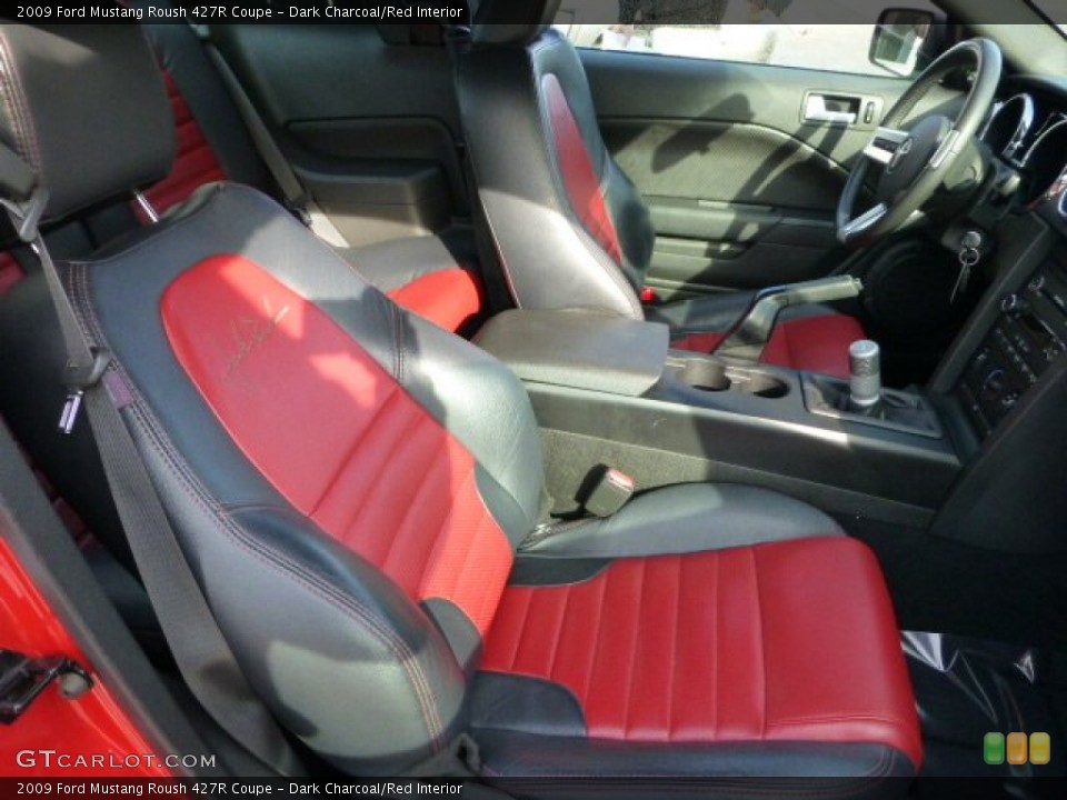 Dark Charcoal/Red Interior Photo for the 2009 Ford Mustang Roush 427R Coupe #73654140