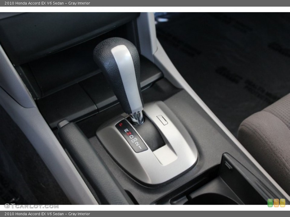 Gray Interior Transmission for the 2010 Honda Accord EX V6 Sedan #73654455