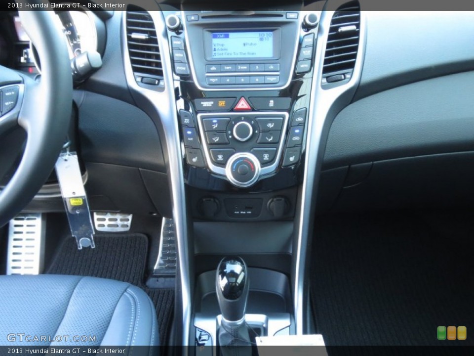 Black Interior Controls for the 2013 Hyundai Elantra GT #73654533