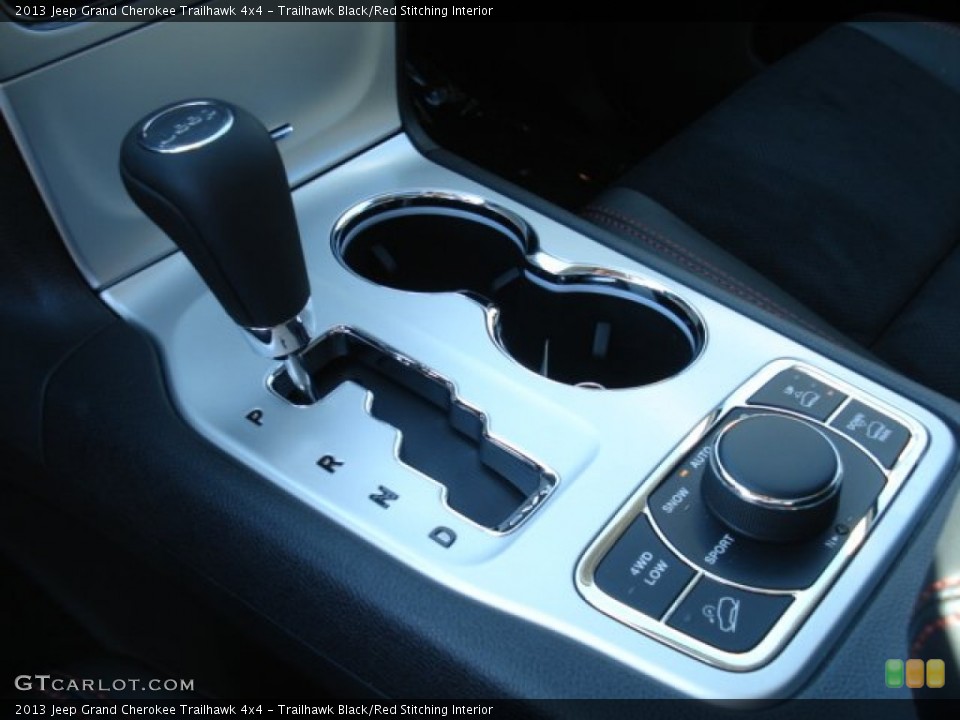 Trailhawk Black/Red Stitching Interior Transmission for the 2013 Jeep Grand Cherokee Trailhawk 4x4 #73654823
