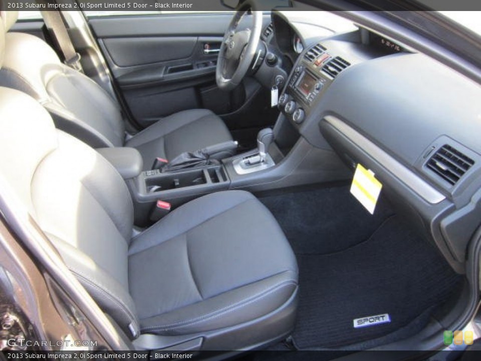 Black Interior Photo for the 2013 Subaru Impreza 2.0i Sport Limited 5 Door #73656840