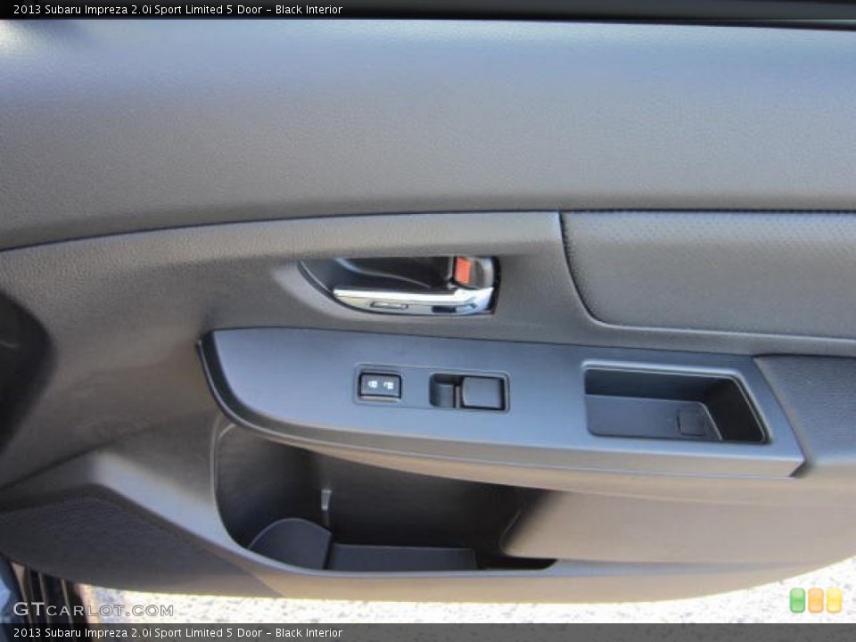 Black Interior Controls for the 2013 Subaru Impreza 2.0i Sport Limited 5 Door #73656865
