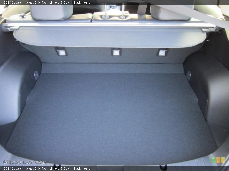 Black Interior Trunk for the 2013 Subaru Impreza 2.0i Sport Limited 5 Door #73656903