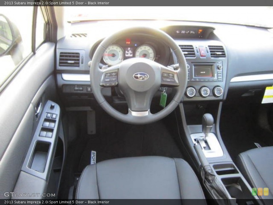 Black Interior Dashboard for the 2013 Subaru Impreza 2.0i Sport Limited 5 Door #73656933