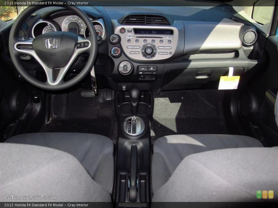 Gray Interior Dashboard for the 2013 Honda Fit  #73657272