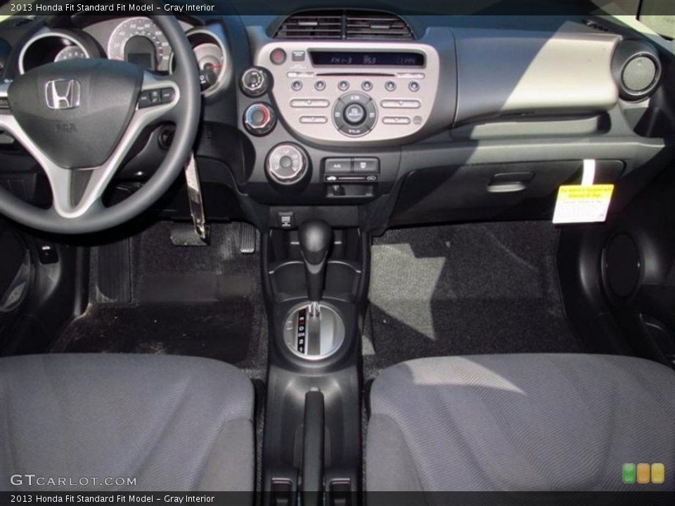 Gray Interior Dashboard for the 2013 Honda Fit  #73657337