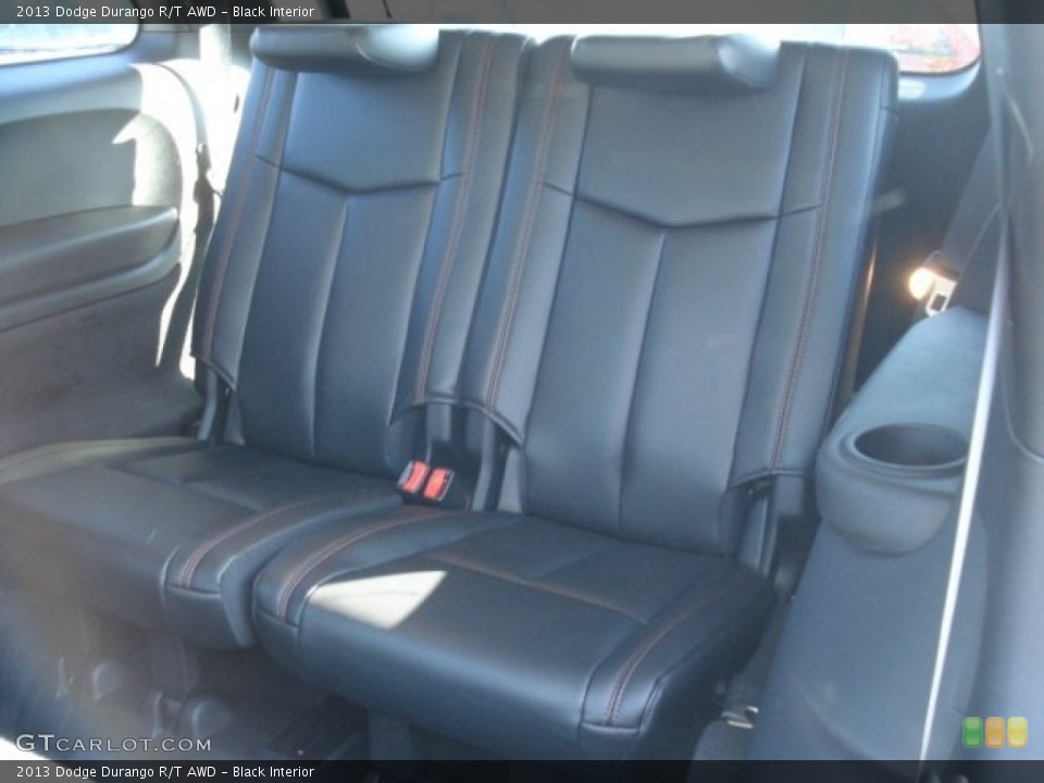 Black Interior Rear Seat for the 2013 Dodge Durango R/T AWD #73657383