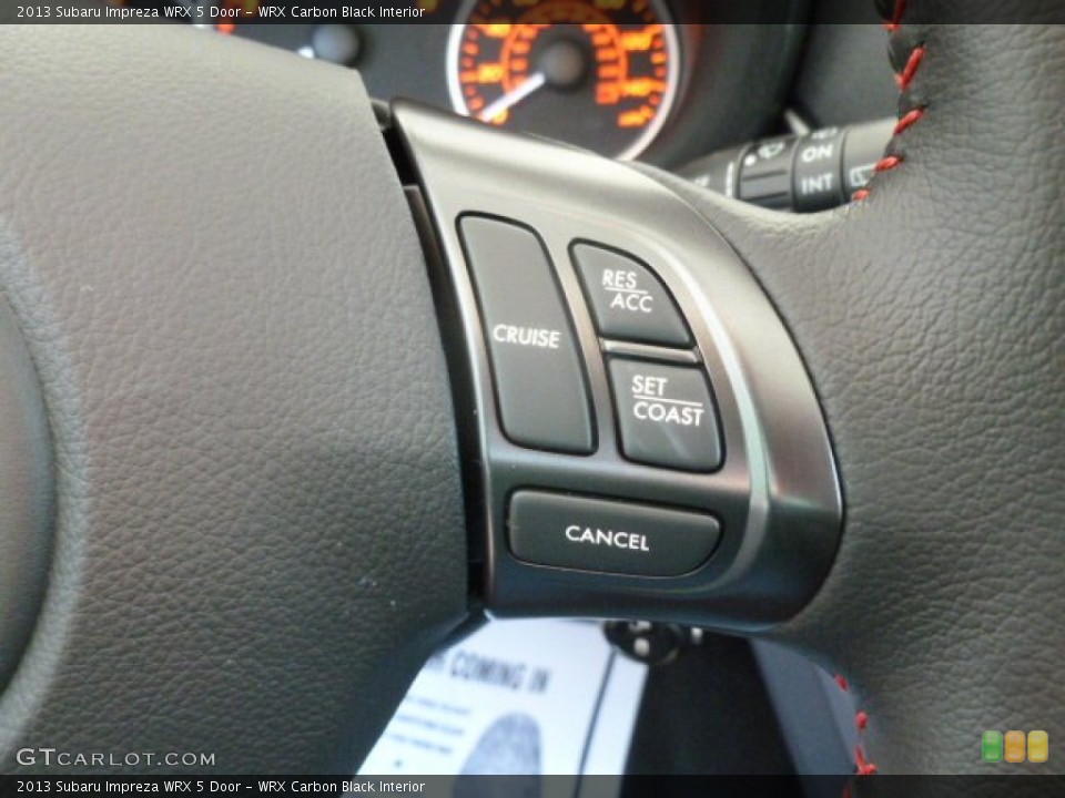 WRX Carbon Black Interior Controls for the 2013 Subaru Impreza WRX 5 Door #73657739