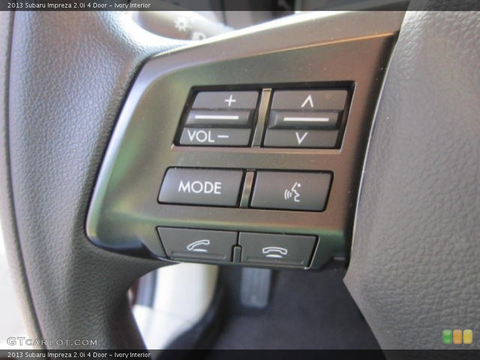 Ivory Interior Controls for the 2013 Subaru Impreza 2.0i 4 Door #73658082