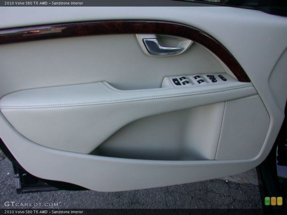 Sandstone Interior Door Panel for the 2010 Volvo S80 T6 AWD #73659032