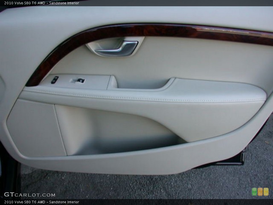 Sandstone Interior Door Panel for the 2010 Volvo S80 T6 AWD #73659046